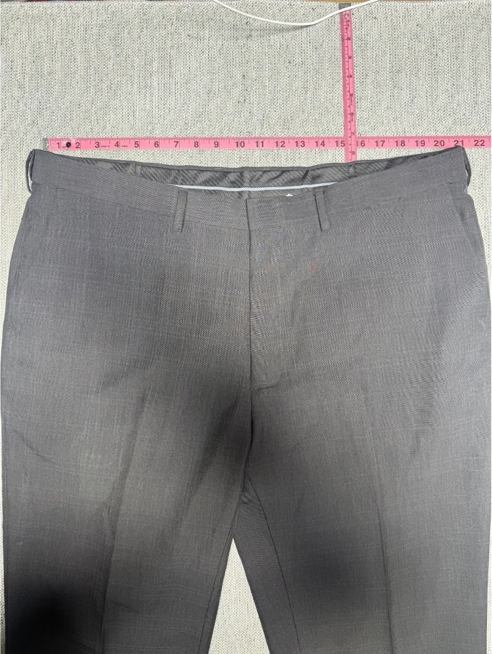 Haggar E10 Gray Straight Fit Dress Pants Men's 42x32